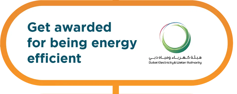 Get awarded for being energy efficient