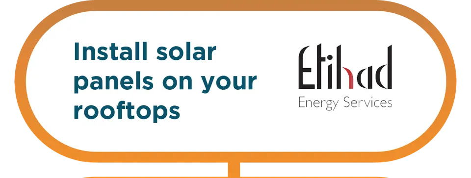 Install solar panels on your rooftops