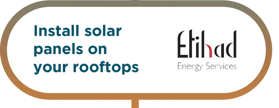 Install solar panels on your rooftops