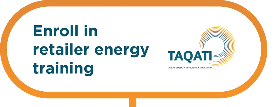 Enroll in retailer energy training
