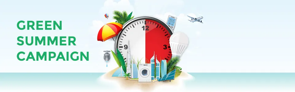 DEWA campaign: Lets make this summer green